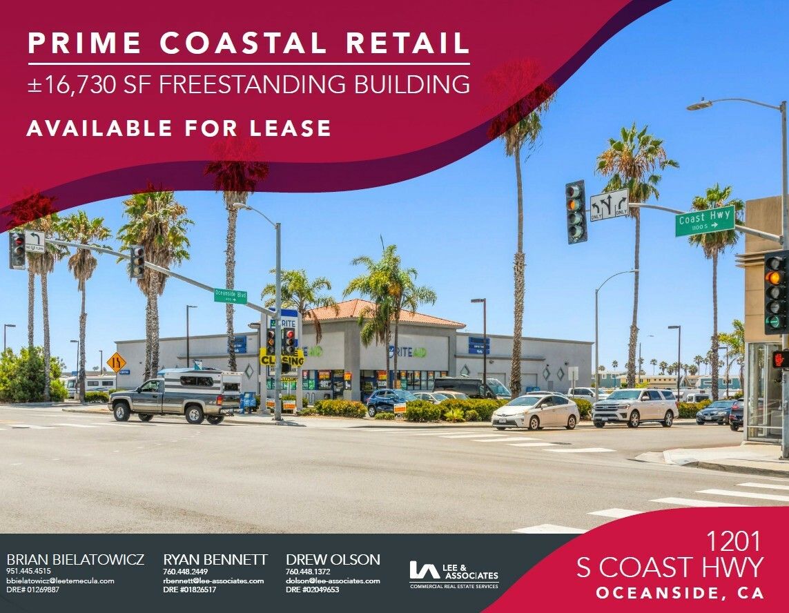 1201 S Coast Hwy, Oceanside, CA  16730, Oceanside