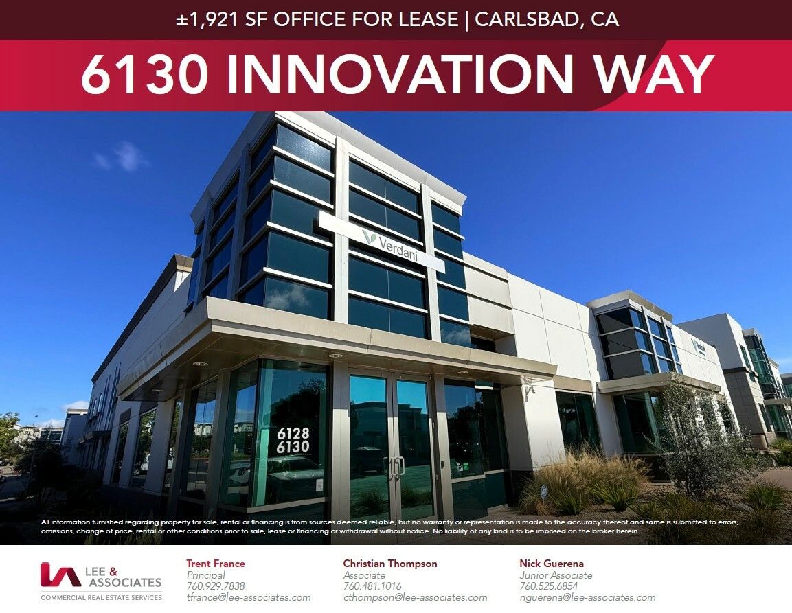 6130 Innovation Way, Carlsbad, CA  92009, Carlsbad